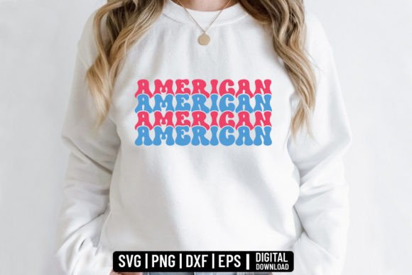 America Retro SVG - 4th of July Review