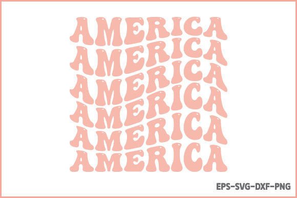 America - Retro SVG Design Review