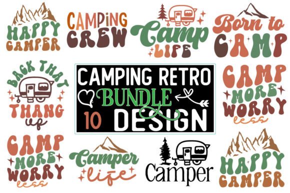 Camping Retro SVG Design Bundle Review