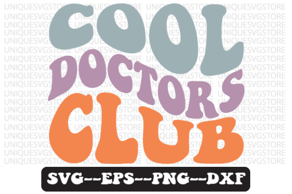 Cool Doctors Club Groovy Retro Svg Review