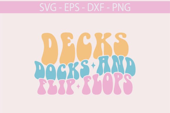 Decks Docks and Flip Flops Retro Svg Des Review