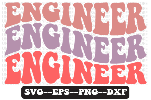 Engineer Groovy Retro Svg Design Review