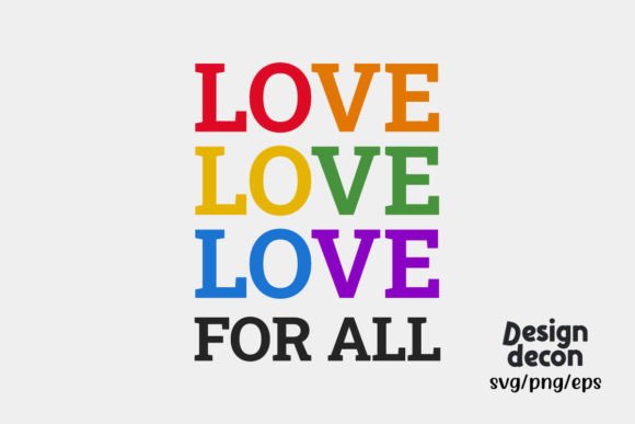 LGBTQ Pride Month Love Quote Retro SVG Review