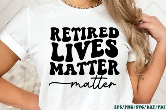 Retired Lives Matter Retro SVG Review