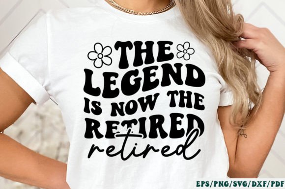 The Legend is Now the Retired Retro SVG