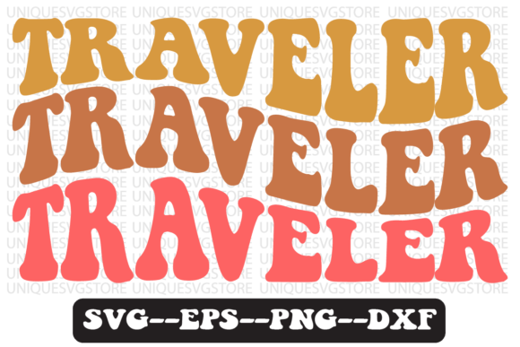 Traveler Groovy Retro Svg Design Review